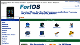 What Forios.net website looked like in 2014 (9 years ago)