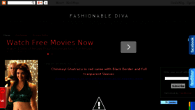 What Fashionablediva.com website looked like in 2014 (9 years ago)