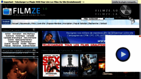 What Filmze.ws website looked like in 2014 (9 years ago)