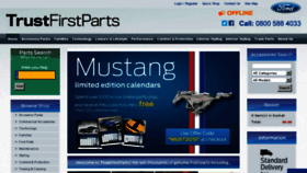 What Fordonlineparts.co.uk website looked like in 2014 (9 years ago)