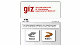 What Filetransfer.giz.de website looked like in 2014 (10 years ago)