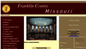 What Franklinmo.org website looked like in 2015 (9 years ago)