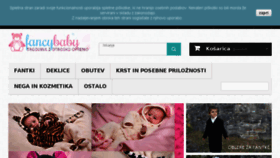 What Fancybaby.si website looked like in 2015 (9 years ago)