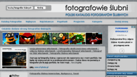 What Fotografowieslubni.eu website looked like in 2015 (9 years ago)