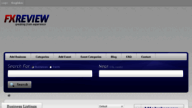 What Fxreview.co website looked like in 2015 (9 years ago)