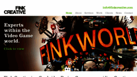 What Finkcreative.com website looked like in 2015 (9 years ago)