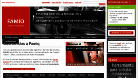 What Famiq.com.ar website looked like in 2015 (9 years ago)