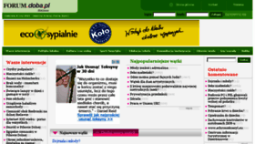 What Forumddz.doba.pl website looked like in 2015 (9 years ago)