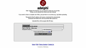 What Fileexchange.adelphi.de website looked like in 2015 (9 years ago)