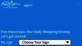 What Freehoroscopes.com website looked like in 2015 (9 years ago)