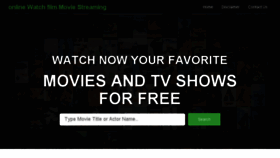 What Freemovies365.com website looked like in 2015 (9 years ago)