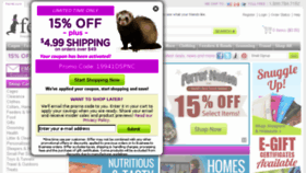 What Ferret.com website looked like in 2015 (9 years ago)