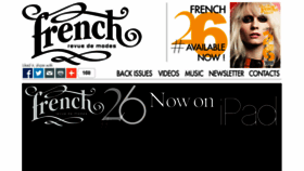 What Frenchrevue.com website looked like in 2015 (9 years ago)