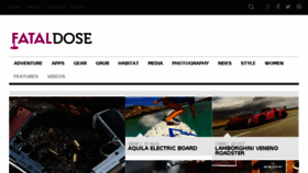 What Fataldose.com website looked like in 2015 (9 years ago)