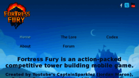 What Fortressfury.com website looked like in 2015 (9 years ago)