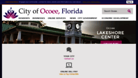 What Fl-ocoee.civicplus.com website looked like in 2015 (9 years ago)