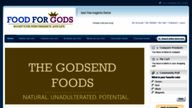 What Foodforgods.in website looked like in 2015 (9 years ago)
