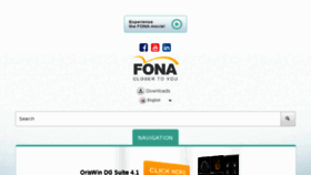 What Fonadental.com website looked like in 2015 (9 years ago)