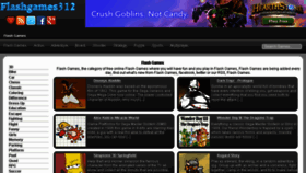 What Flashgames312.com website looked like in 2015 (9 years ago)