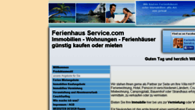 What Ferienhaus-service.com website looked like in 2015 (9 years ago)
