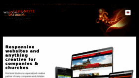 What Firenotestudios.com website looked like in 2015 (9 years ago)