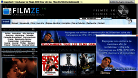 What Filmze.so website looked like in 2015 (9 years ago)