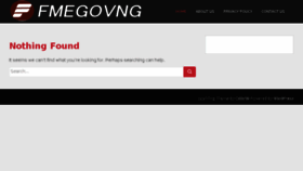 What Fmegovng.org website looked like in 2015 (9 years ago)