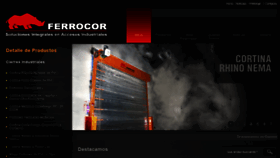 What Ferrocor.cl website looked like in 2015 (9 years ago)