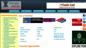 What Franchiseneed.com website looked like in 2015 (9 years ago)