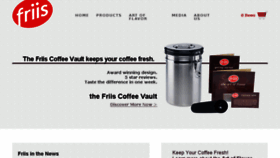 What Friiscoffee.com website looked like in 2015 (9 years ago)