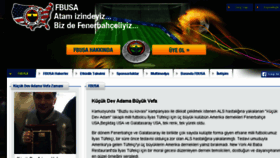 What Fbusa.org website looked like in 2015 (9 years ago)