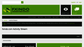 What Fxindo.com website looked like in 2015 (9 years ago)