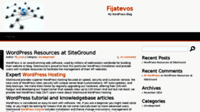 What Fijatevos.com website looked like in 2015 (9 years ago)