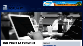 What Forumit.ro website looked like in 2015 (9 years ago)