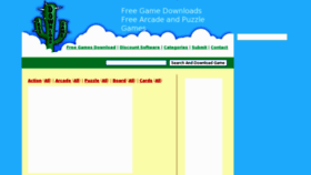 What Free-download-game.com website looked like in 2015 (9 years ago)