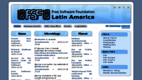 What Fsfla.org website looked like in 2015 (9 years ago)
