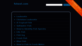 What Fsheel.com website looked like in 2015 (9 years ago)