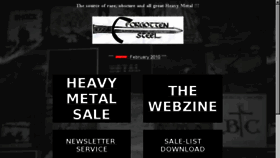 What Forgottensteel.de website looked like in 2015 (10 years ago)