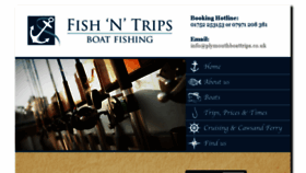 What Fishntrips.co.uk website looked like in 2015 (8 years ago)