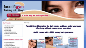 What Facelift-gym.co.uk website looked like in 2015 (9 years ago)