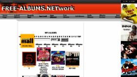 What Free-albums.net website looked like in 2015 (8 years ago)
