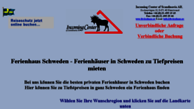 What Ferienhaus.se website looked like in 2015 (8 years ago)