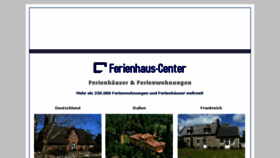 What Ferienhaus-center.de website looked like in 2015 (8 years ago)