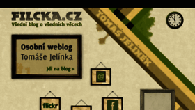 What Filcka.cz website looked like in 2015 (8 years ago)