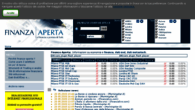 What Finanza-aperta.it website looked like in 2015 (8 years ago)