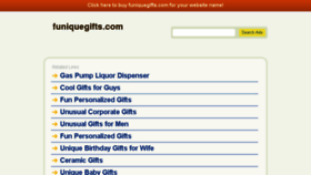 What Funiquegifts.com website looked like in 2015 (9 years ago)