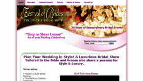 What Festivalofbrides.com website looked like in 2015 (8 years ago)