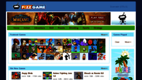 What Fizzgame.com website looked like in 2015 (8 years ago)