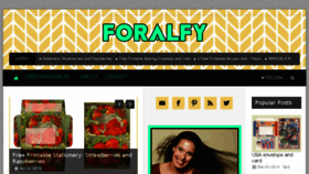 What Foralfy.com website looked like in 2015 (8 years ago)
