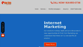 What Fcinternetmarketing.com website looked like in 2015 (8 years ago)
